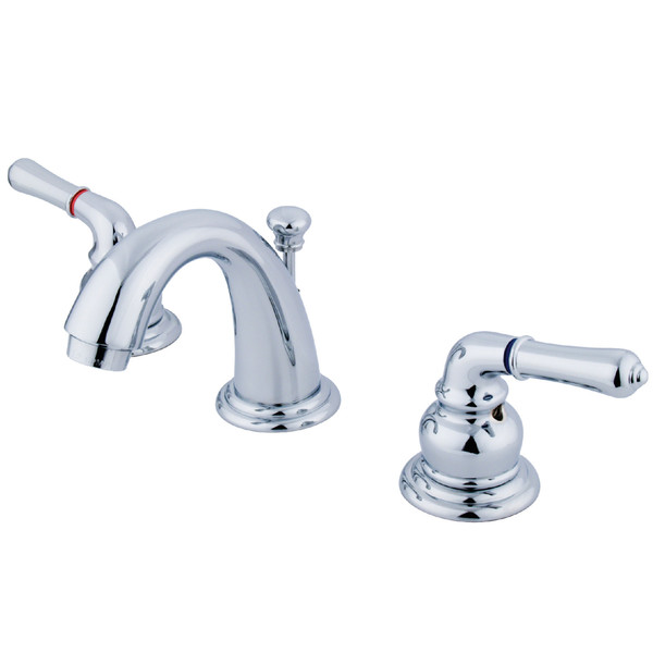 Kingston Brass Magellan Widespread Bathroom Faucet, Chrome GKB911